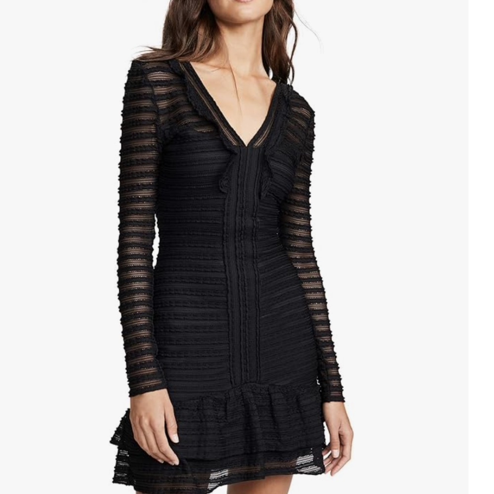 NEW Parker Women’s Cozumel Long Sleeve Fitted Lace Dress